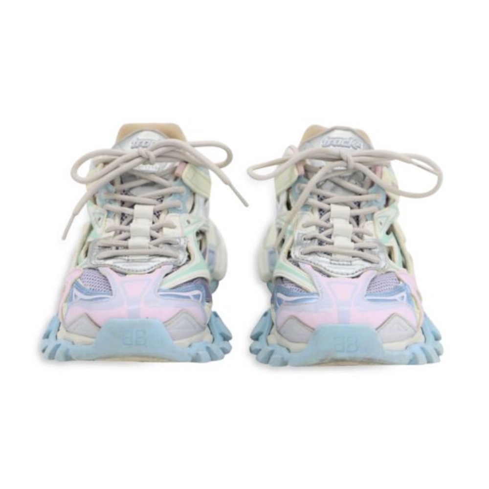 Balenciaga Track 2 Sneakers In Multicolor Nylon Athletic Shoes Sneakers Size 39 - Picture 13 of 13